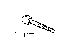 View Steering Tie Rod End Full-Sized Product Image
