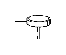 View Power Steering Reservoir Cap Full-Sized Product Image