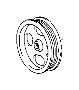 View Power Steering Pump Pulley Full-Sized Product Image 1 of 3