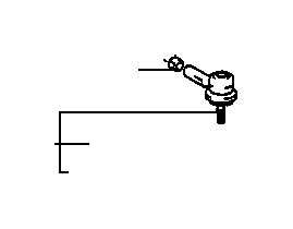 View Steering Tie Rod Nut Full-Sized Product Image