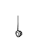 View NUT,  REAR WIPER LINK PIVOT,  NO. 1 Full-Sized Product Image