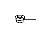 View Rack and Pinion Mount Nut (Front, Lower) Full-Sized Product Image