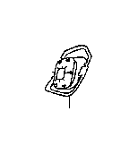 View COVER,  STEERING WHEEL,  LOWER NO. 2 Full-Sized Product Image