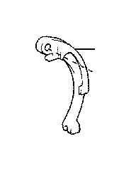 View Parking Brake Lever (Left) Full-Sized Product Image