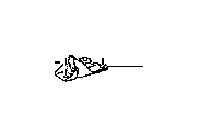 View BRACKET,  CABLE SUPPORT Full-Sized Product Image