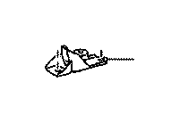 View BRACKET,  CABLE SUPPORT Full-Sized Product Image