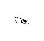 View SPRING,  TENSION,  NO. 2(FOR PARKING BRAKE SHOE RETURN) Full-Sized Product Image 1 of 4