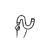 View Brake Hydraulic Hose (Front) Full-Sized Product Image 1 of 4