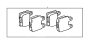 View Disc Brake Pad Set (Rear) Full-Sized Product Image