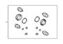 View Disc Brake Caliper Repair Kit (Front) Full-Sized Product Image 1 of 1
