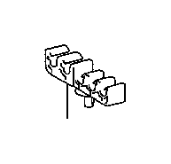 View CLAMP,  BRAKE TUBE,  NO. 5 Full-Sized Product Image 1 of 5