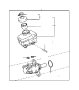 View Brake Master Cylinder Reservoir Cap Full-Sized Product Image