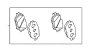 View Disc Brake Pad Set (Front) Full-Sized Product Image