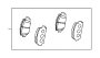 View Disc Brake Pad Set (Front) Full-Sized Product Image