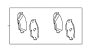 View Disc Brake Pad Set (Front) Full-Sized Product Image