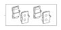 View Disc Brake Pad Set (Front) Full-Sized Product Image