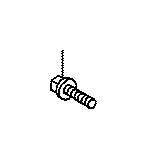View BOLT,  HEXAGON(FOR FRONT DISC BRAKE CALIPER) Full-Sized Product Image