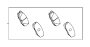 View Disc Brake Pad Set (Rear) Full-Sized Product Image 1 of 1