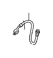 View HOSE,  FLEXIBLE,  NO. 1(FOR FRONT) Full-Sized Product Image