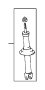 View Suspension Control Arm Nut (Left, Right, Front, Rear, Upper, Lower) Full-Sized Product Image