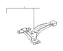 View Suspension Control Arm (Left, Front, Lower) Full-Sized Product Image