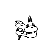 View Suspension Ball Joint (Right, Front, Lower) Full-Sized Product Image