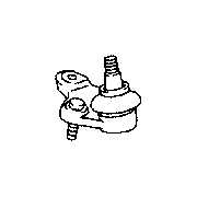 View Suspension Ball Joint (Right, Front, Lower) Full-Sized Product Image