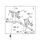 View Suspension Stabilizer Bar Bracket (Left, Rear) Full-Sized Product Image