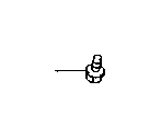 View Suspension Ball Joint Bolt (Left, Right, Front, Lower) Full-Sized Product Image 1 of 10