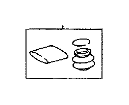 View Suspension Ball Joint Boot (Left, Right, Front, Upper) Full-Sized Product Image