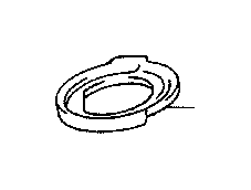 View Coil Spring Insulator (Left, Right, Front, Lower) Full-Sized Product Image