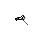 View Suspension Strut Bolt (Left, Right, Rear) Full-Sized Product Image