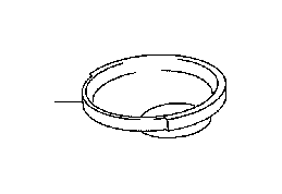 View Coil Spring Insulator (Left, Right, Front, Lower) Full-Sized Product Image