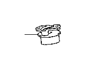 View Suspension Shock Absorber / Strut Mount Bushing (Left, Right, Front) Full-Sized Product Image 1 of 2