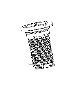 View Coil Spring Insulator (Left, Right, Front, Upper) Full-Sized Product Image 1 of 10