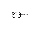View CUSHION,  REAR SHOCK ABSORBER,  NO. 1 Full-Sized Product Image