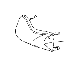 View Suspension Control Arm Cover (Left, Rear, Lower) Full-Sized Product Image