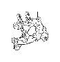 View CARRIER SUB-ASSEMBLY,  REAR AXLE,  RIGHT Full-Sized Product Image 1 of 5