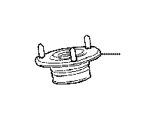 View Suspension Shock Absorber Mount (Left, Right, Front) Full-Sized Product Image 1 of 2