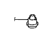 View CUSHION,  FRONT SUSPENSION MEMBER BODY MOUNTING,  FRONT Full-Sized Product Image