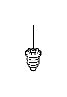 View Suspension Crossmember Insulator (Front, Rear) Full-Sized Product Image