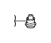 View Suspension Crossmember Insulator (Left, Rear) Full-Sized Product Image