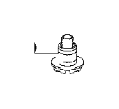 View Suspension Crossmember Insulator (Right, Rear) Full-Sized Product Image