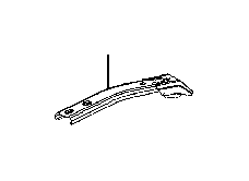 View CROSSMEMBER ASSEMBLY,  FRAME,  NO. 2 Full-Sized Product Image
