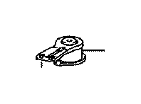 View Suspension Crossmember Stop (Right, Rear, Lower) Full-Sized Product Image