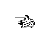View PLATE,  FRONT SUSPENSION MENBER BRACE,  RIGHT Full-Sized Product Image 1 of 10