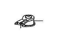 View Suspension Crossmember Stop (Right, Rear, Lower) Full-Sized Product Image