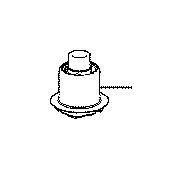 View Suspension Crossmember Insulator (Right, Rear) Full-Sized Product Image