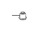 View Suspension Crossmember Insulator (Right, Front, Rear) Full-Sized Product Image 1 of 3