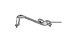 View Suspension Subframe Crossmember Brace (Left, Rear) Full-Sized Product Image